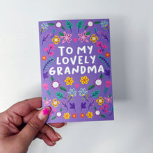 To My Lovely Grandma Card