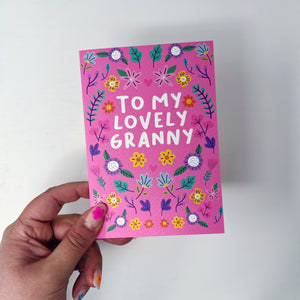 To My Lovely Granny Card