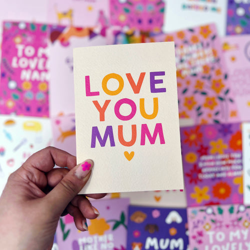 Love You Mum Card