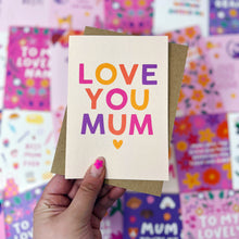 Love You Mum Card