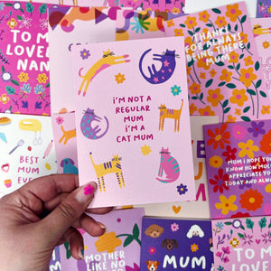 I'm Not A Regular Mum, I'm A Cat Mum Card