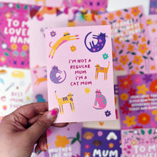 I'm Not A Regular Mum, I'm A Cat Mum Card