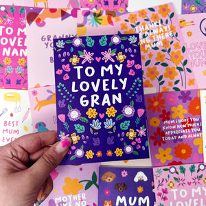 To My Lovely Gran Card