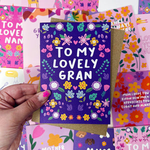 To My Lovely Gran Card