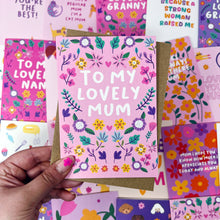 To My Lovely Mum Card