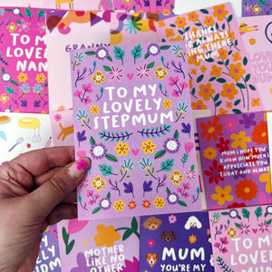 To My Lovely Step Mum Card