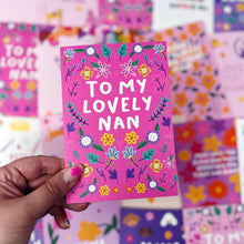 To My Lovely Nan Card