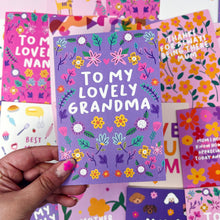 To My Lovely Grandma Card