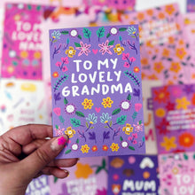 To My Lovely Grandma Card