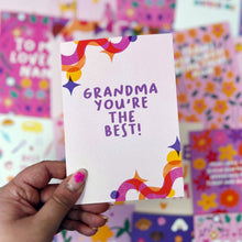 Grandma You're The Best! Card