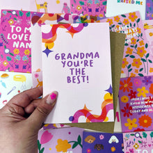 Grandma You're The Best! Card