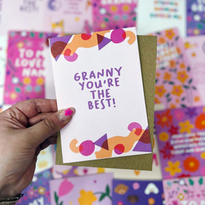 Granny You're The Best! Card