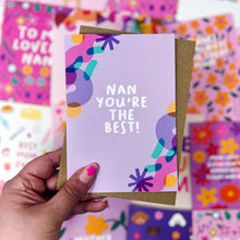 Nan You're The Best! Card