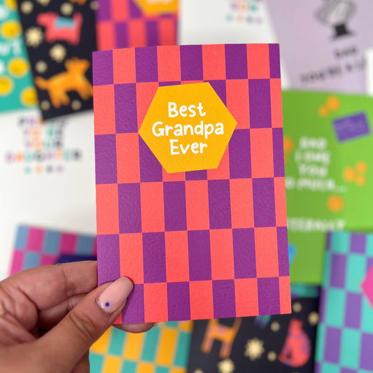 Best Grandpa Ever Card