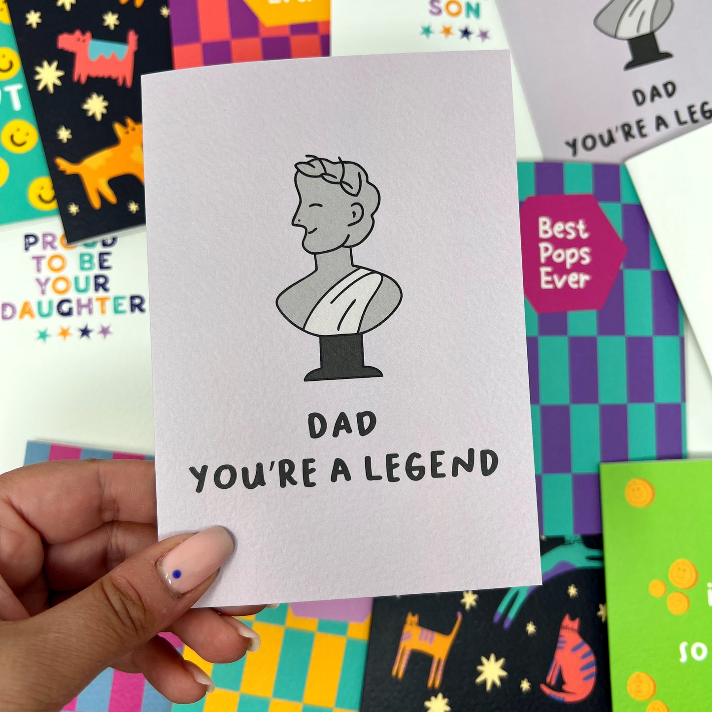Dad, You're A Legend Card