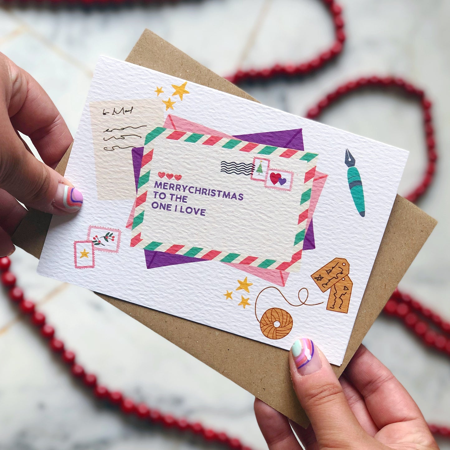 Christmas 'To The One I Love This Christmas' Card