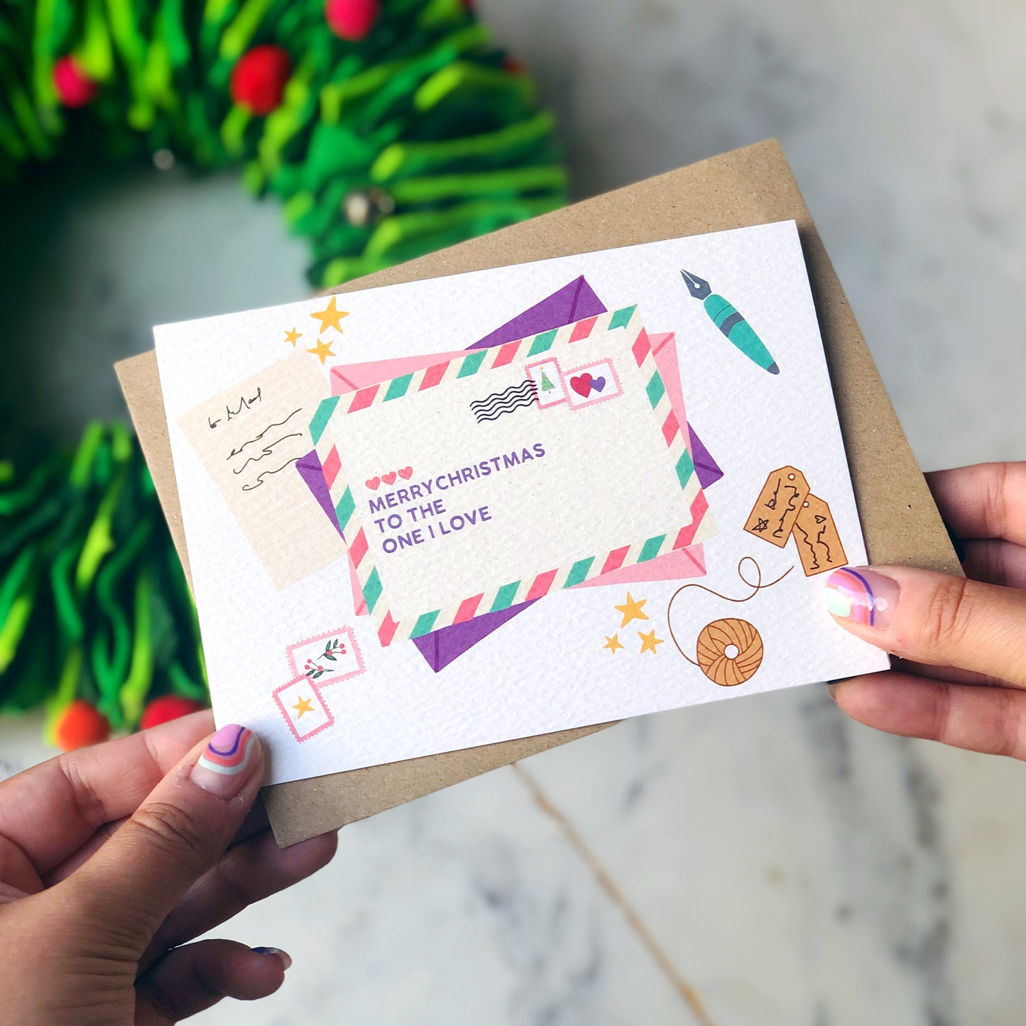 Christmas 'To The One I Love This Christmas' Card