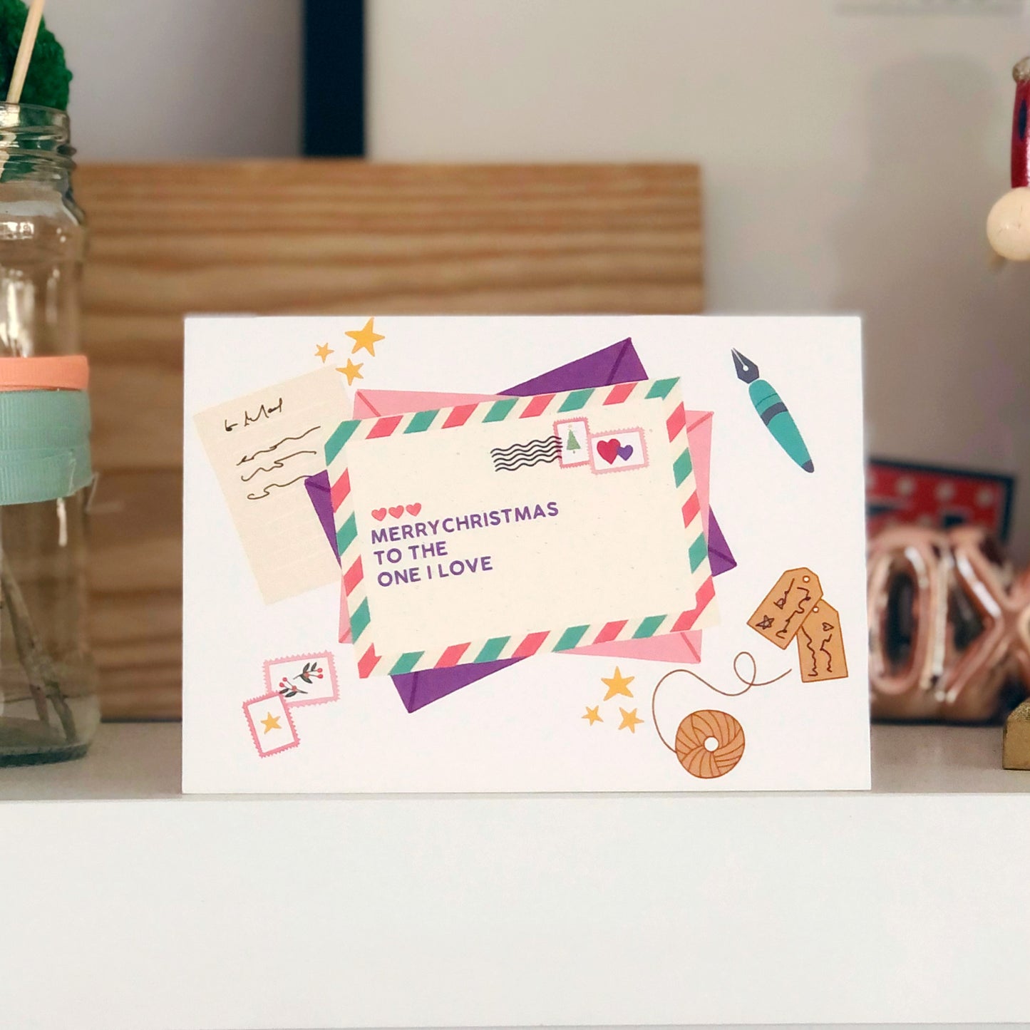 Christmas 'To The One I Love This Christmas' Card