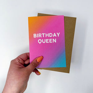 'Birthday Queen' Card