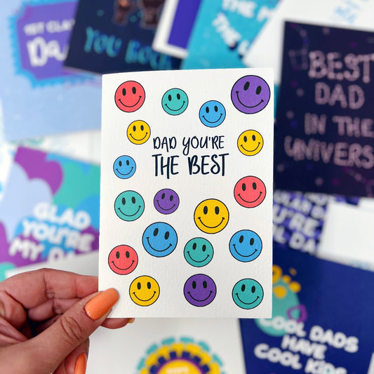 Dad You're The Best Card