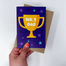 No. 1 Dad Card