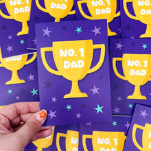 No. 1 Dad Card