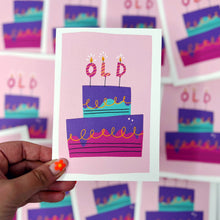 Old Birthday Card