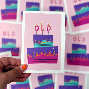 Old Birthday Card