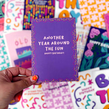 Another Year Around The Sun Birthday Card