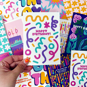 Happy Birthday Doodle Card