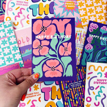 Happy Birthday Floral Card