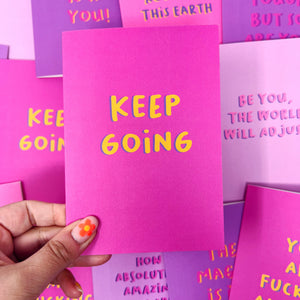 Keep Going Card