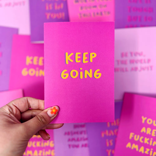 Keep Going Card