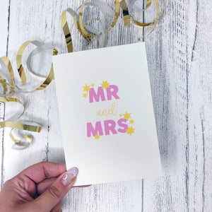 Mr and Mrs Card