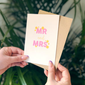 Mr and Mrs Card