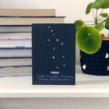 Virgo Constellation Card