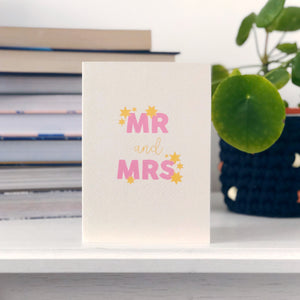 Mr and Mrs Card