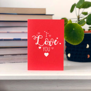 I Love You Card