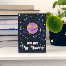 You Are My Universe Card