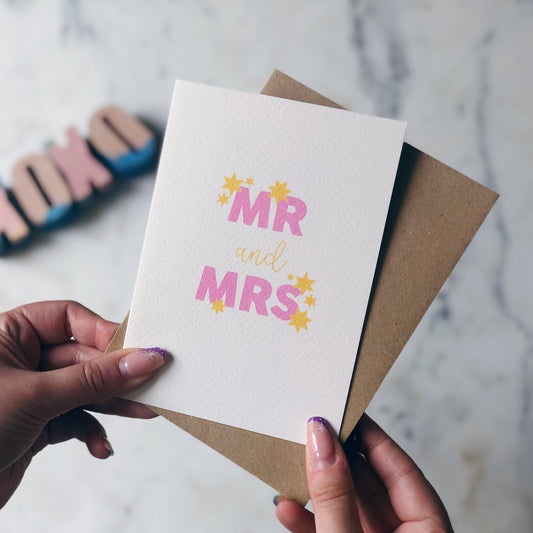 Mr and Mrs Card