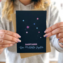 Sagittarius Constellation Card