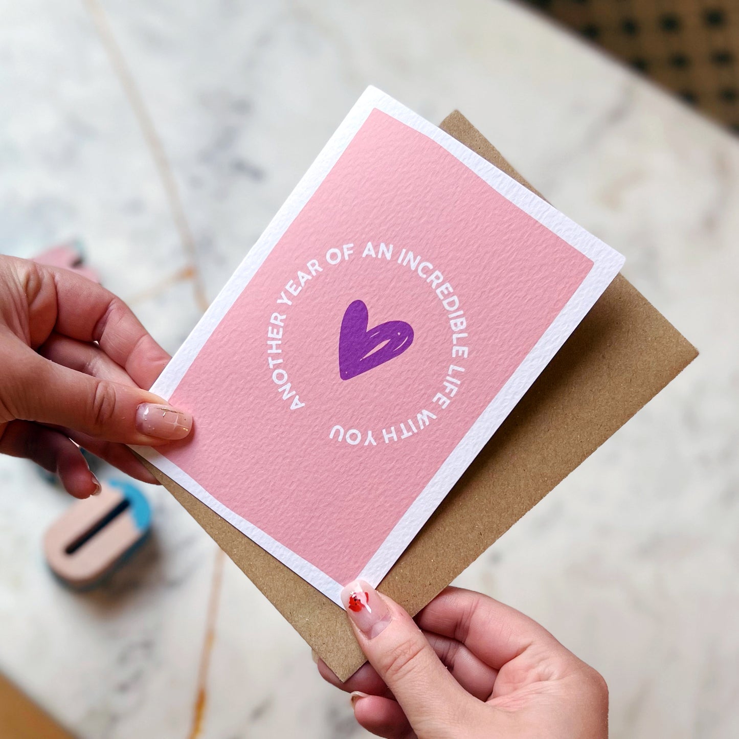 Another Year Of An Incredible Life With You Card