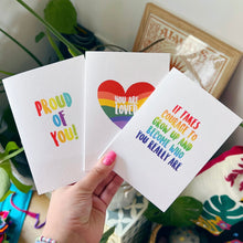 Charity Pride 'It Takes Courage' Card