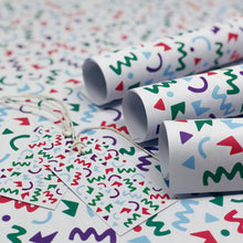 Charity Christmas Gift Wrap Pattern Three Sheets