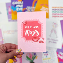 First Class Mum Card