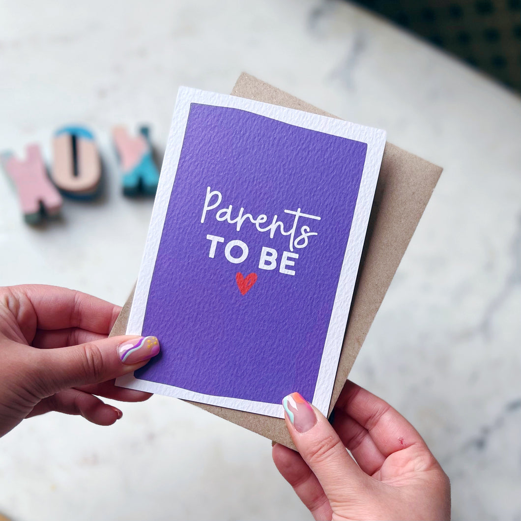Parents To Be Card