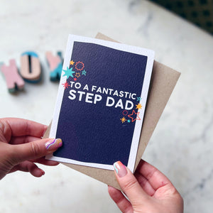 To A Fantastic Step Dad Card