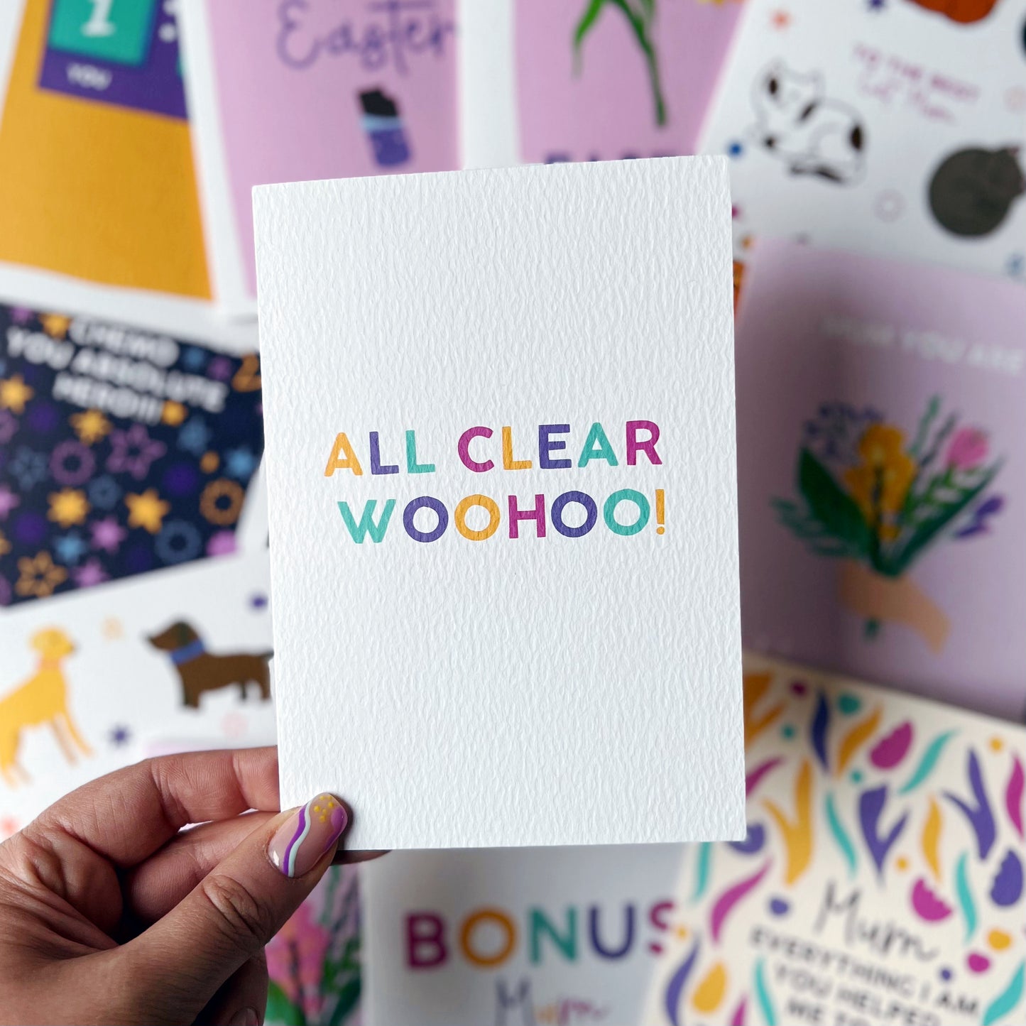 All Clear Woohoo! Card