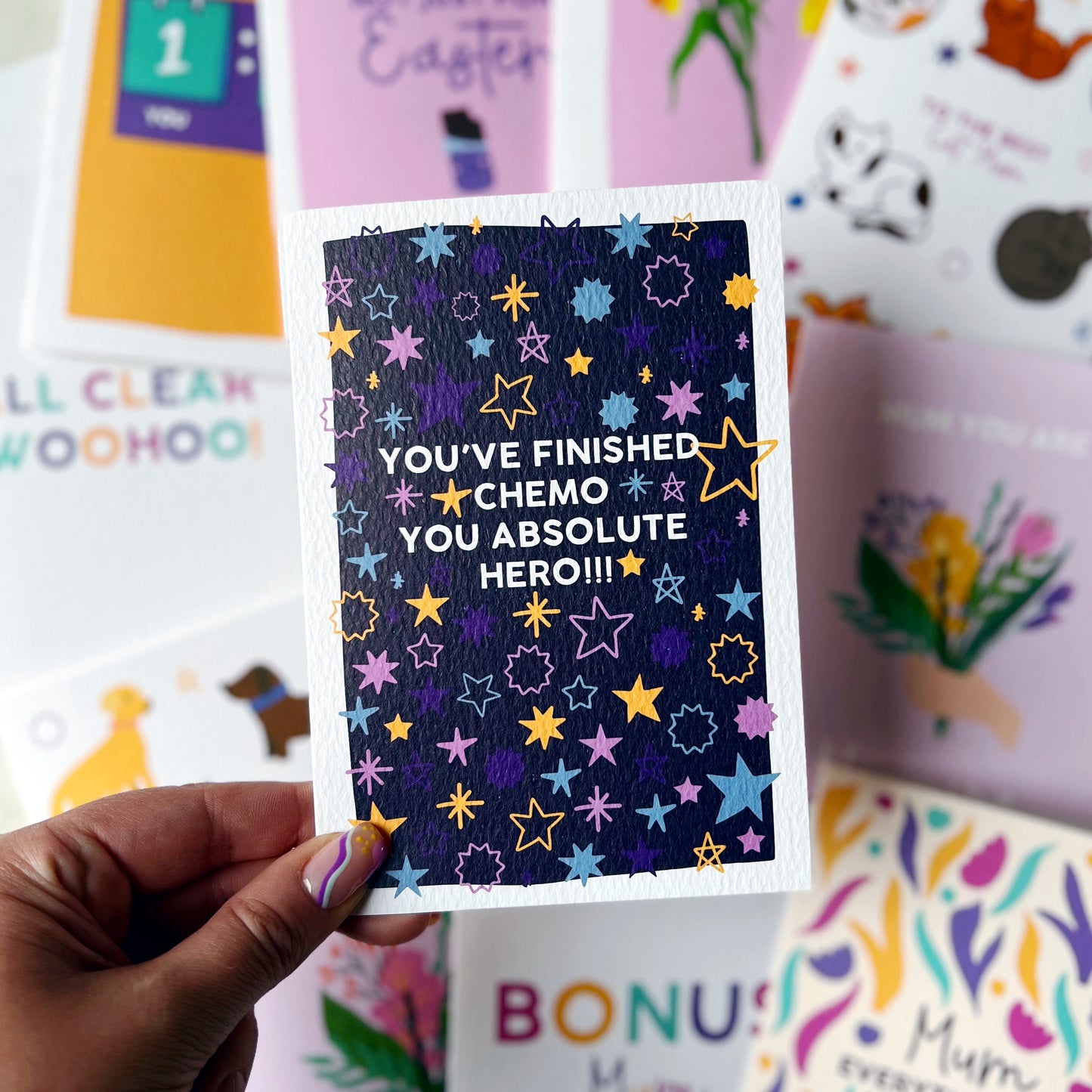 You've Finished Chemo, You Absolute Hero! Card