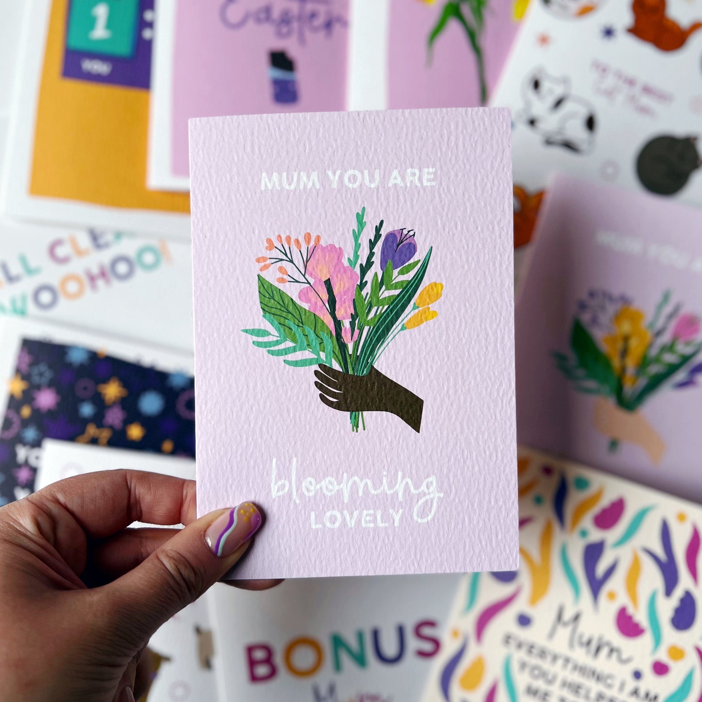 Mum You Are Blooming Lovely Card